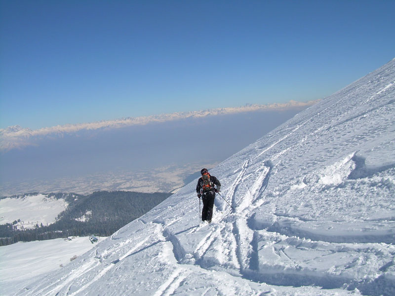 Трассы горных лыж в Гималаях